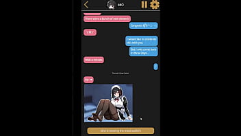 My girlfriend streaming career hentai game ep 3 gf dressing up in maid outfit for strangers online