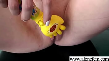 Nasty amateur girl masturbate tender video 20