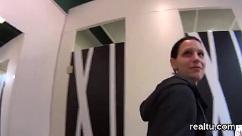 Charming czech cutie was seduced in the mall and fucked in pov