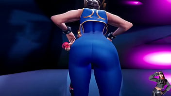Chun li dancing