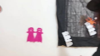 Nymphomaniac witch fucks everyone who visits her halloween sex