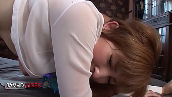 Seductive asian star hikaru shiina teases with intimate oral pleasure