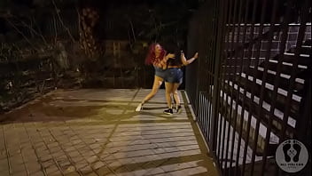 Halloween 2025 innocent latina caught for oral sex pussy playing