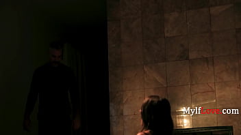 Petite and tall milf performs sex demon summoning ritual for a hard fuck