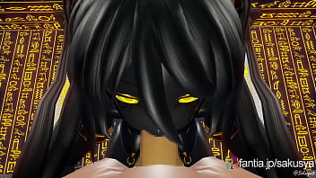 Egyptian black skin hatune miku mmd sex animation