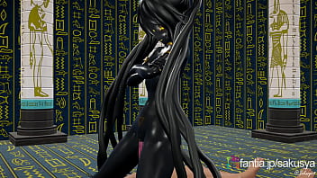 Egyptian black skin hatune miku mmd sex animation