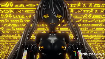Egyptian black skin hatune miku mmd sex animation