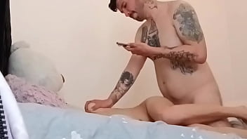 Hot neighbor 18 years old part 2 cute petite small tits big ass university cumshot