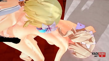 Twin tavern lumine's barbara revelry futanari genshin impact hentai Twin tavern lumine's barbara revelry futanari genshin impact hentai