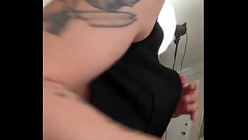 Sarafinalove93 trying #littleblackdress part 3 both #toosmall #toobig at the same time she is #hot and #sexy in