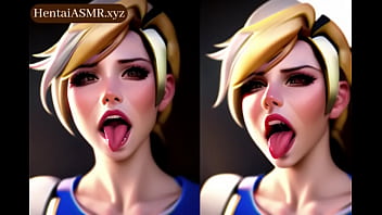 Blonde gamer girl wants your semen or girl cream