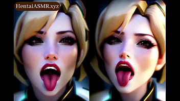 Blonde gamer girl wants your semen or girl cream