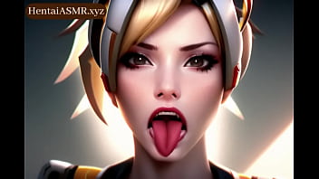 Blonde gamer girl wants your semen or girl cream