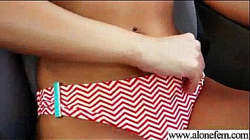 Alone girl please herself in front of camera movie 05