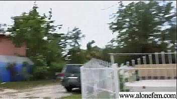 Alone girl please herself in front of camera movie 05