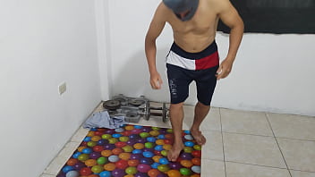 The Athletic Male Does His Aerobics Routine And Shows Off His Small Flacid Penis He Should Be Ashamed Of Having A Stunning Ugly Penis thumbnail