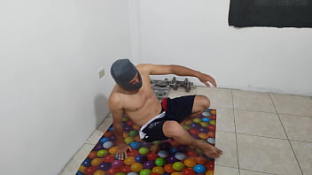 The Athletic Male Does His Aerobics Routine And Shows Off His Small Flacid Penis He Should Be Ashamed Of Having A Stunning Ugly Penis thumbnail
