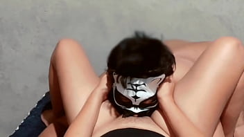 Yummy asian licking and ride on top wet pussy