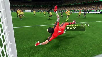 Gaulao mostrando como colocar a mão na bola com vontade Gaulao mostrando como colocar a mão na bola com vontade