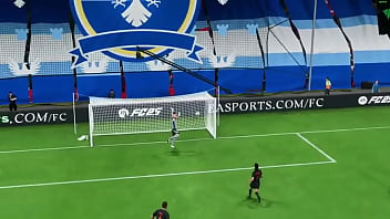 Gaulao mostrando como colocar a mão na bola com vontade