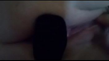 Big buttplug whore insertion