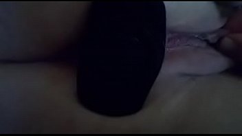 Big buttplug whore insertion