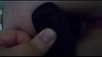 Big buttplug whore insertion