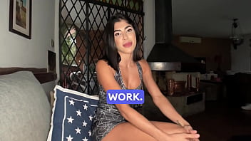 Busty brazilian teen’s deepthroat & rimjob debut