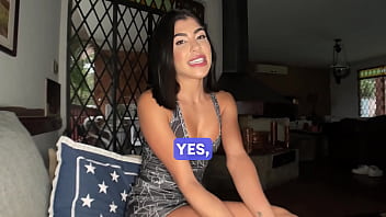 Busty brazilian teen’s deepthroat & rimjob debut