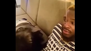 She was in the hotel lobby showing out