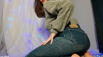 Sage Eldritch Cumming In & Wetting Lee Denim Jeans #1 thumbnail