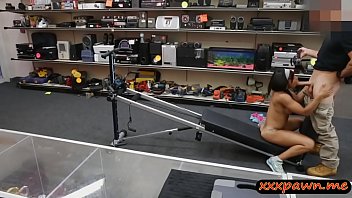 Ebony Babe Banged By Nasty Pawn Keeper thumbnail