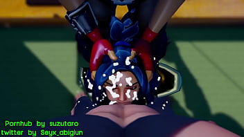 Masked assassin sucks your dick