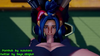 Masked assassin sucks your dick