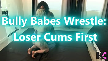 Bully babes loser cums first