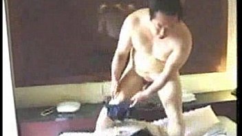 Japanese old man fucks his secretary