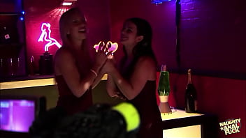 Diana gold and kristi klenot undressed and thereafter engaged in sexual intercourse with two fortunate individuals