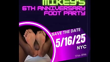 One month away who wants to come taking rsvps in a couple of weeks mathewnikesocks