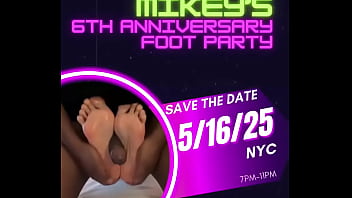 One month away who wants to come taking rsvps in a couple of weeks mathewnikesocks