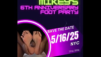 One month away who wants to come taking rsvps in a couple of weeks mathewnikesocks