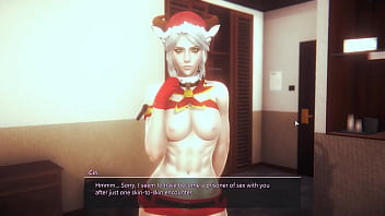 At the christmas night ciri get fucked hard