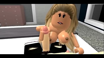 Blonde robloxian girl has sex with dark brunet robloxian boy Blonde robloxian girl has sex with dark brunet robloxian boy