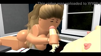 Blonde Robloxian Girl Has Sex With Dark Brunet Robloxian Boy thumbnail