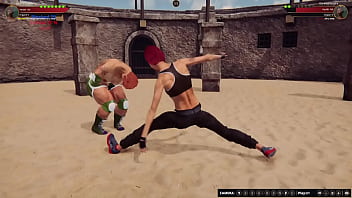 Aine vs darinka nf3d mma combat