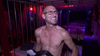 Behind the scene hot blonde and brunette get fucked in the swinger club