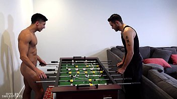 Dario Alexander And Romeo Foxx Play Foosball And Fuck thumbnail