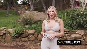 Horny slut gets her pussy drilled by a bbc