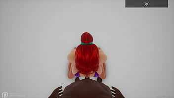 Red head milf gets pussy pounded by big black cock