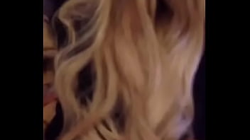 Blondie come to check ho is my cock