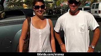 Sexy wild chick gets paid to fuck 21